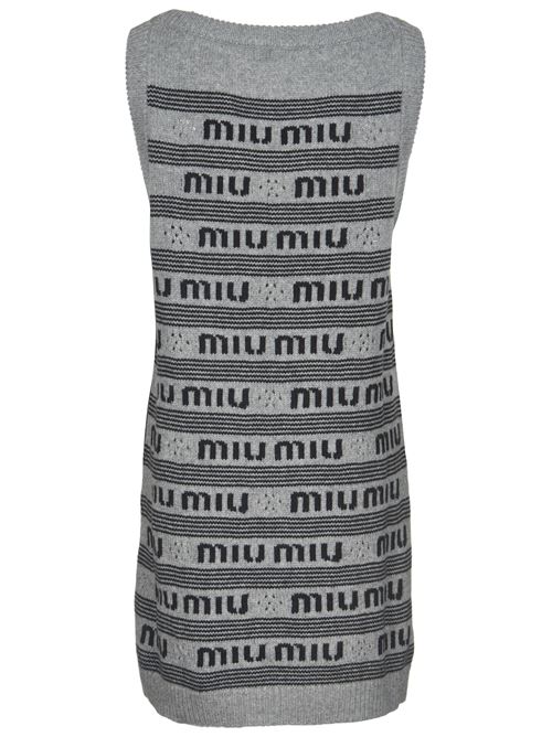 Top lungo in lana MIU MIU | MMA75712KAS231F0BD9